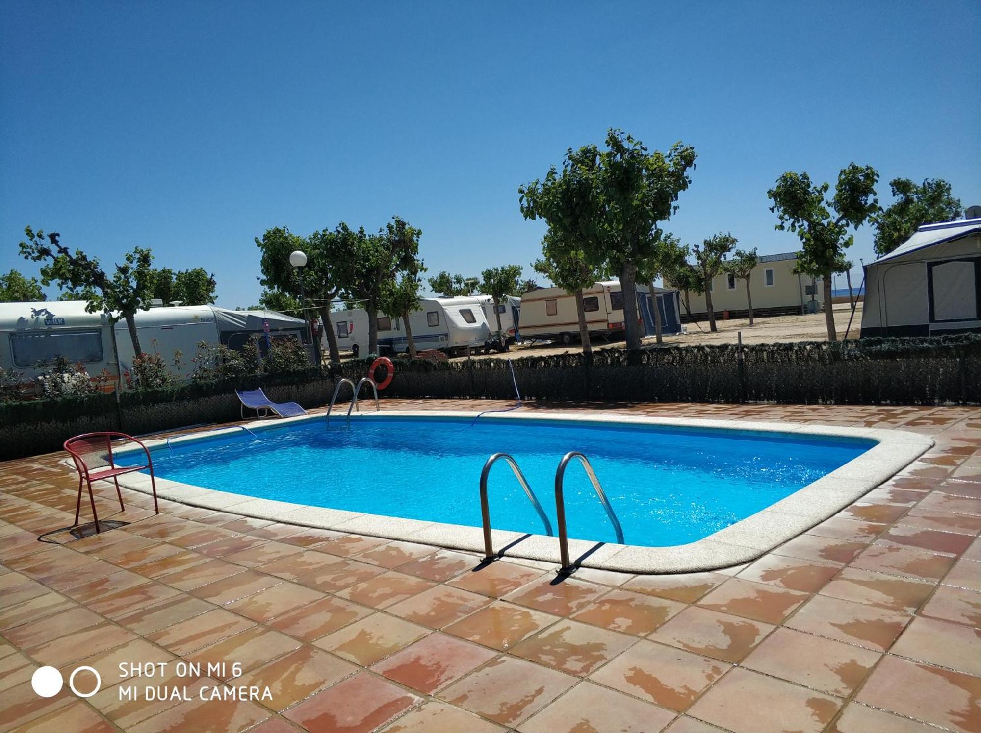 Camping El Pinar Platja Santa Susanna Exterior foto